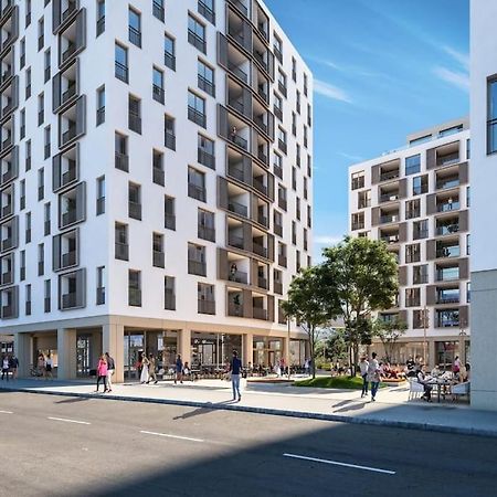 Donaublick Oasis: Stylische Wohnung Wien Eksteriør bilde
