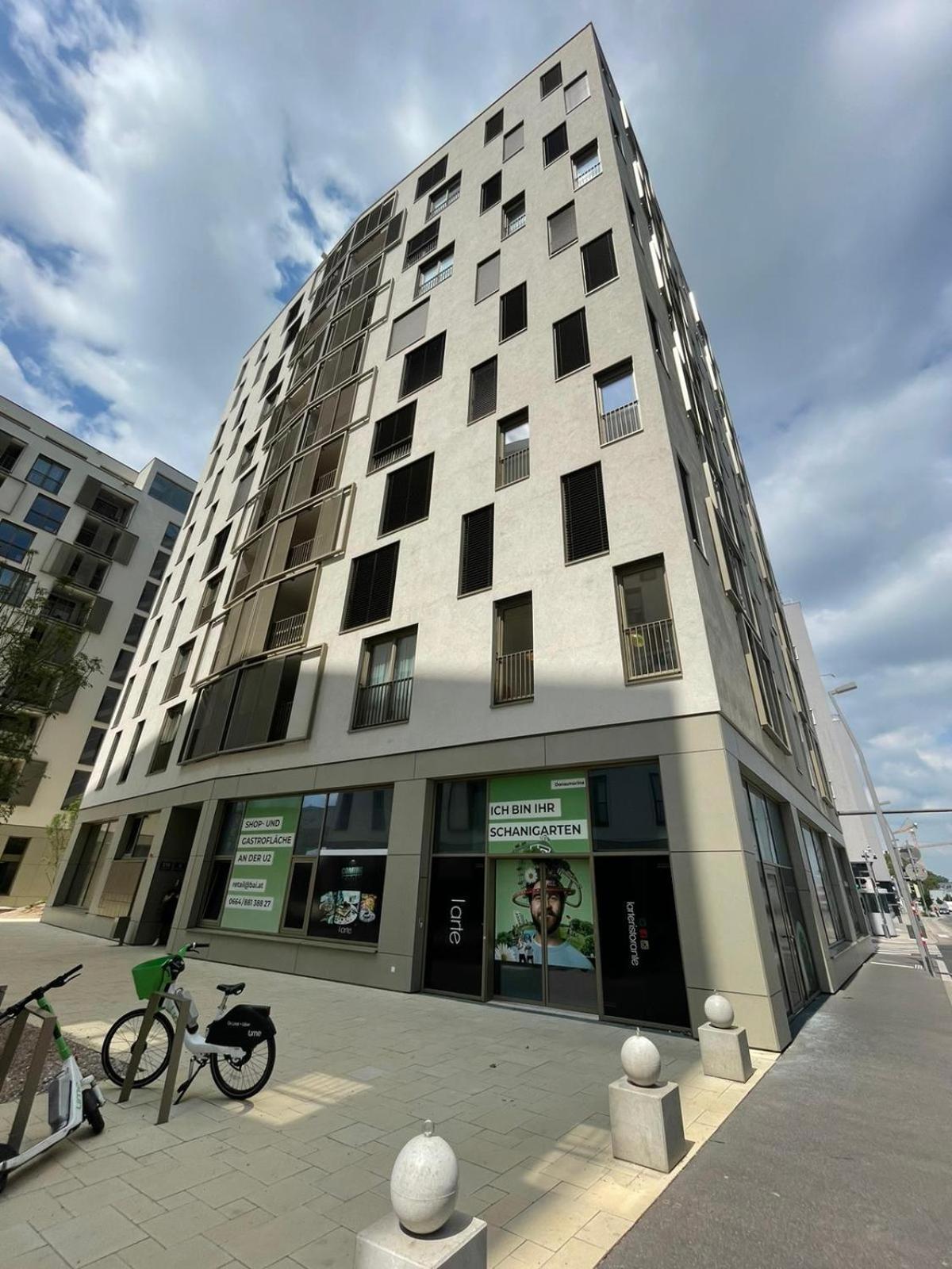 Donaublick Oasis: Stylische Wohnung Wien Eksteriør bilde